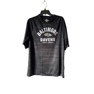 Fanatics Baltimore Ravens T-Shirt NFL‎ Football Athletic Black Mens Large